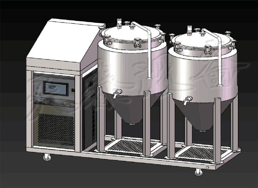 精酿啤酒设备发酵中的一罐法
