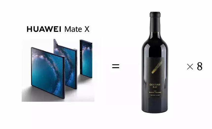 1 部华为 5G 折叠屏 17,500 元，能买多少瓶酒？