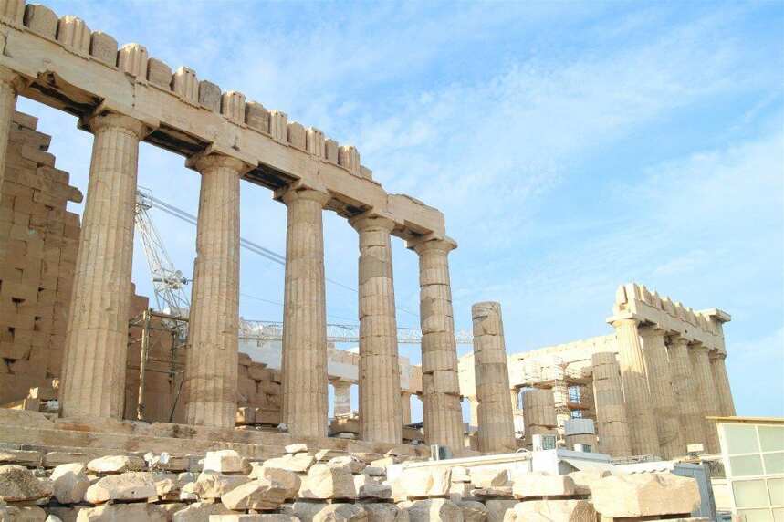 雅典卫城，与古希腊诸神的相遇