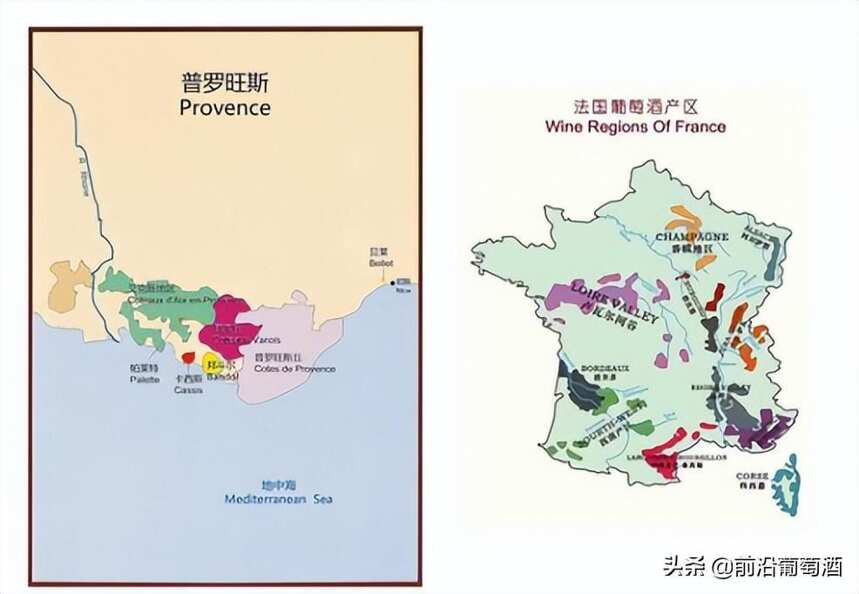 法国普罗旺斯与科西嘉产区和葡萄酒简介，普罗旺斯葡萄酒
