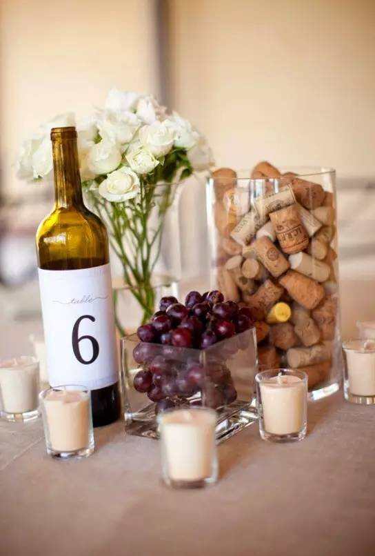 以葡萄酒为主题的婚礼，怎么看怎么美
