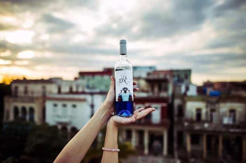 国外爆红的蓝色葡萄酒，你敢喝吗？