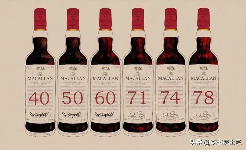 78年！迄今为止最高年份的威士忌麦卡伦收藏系列