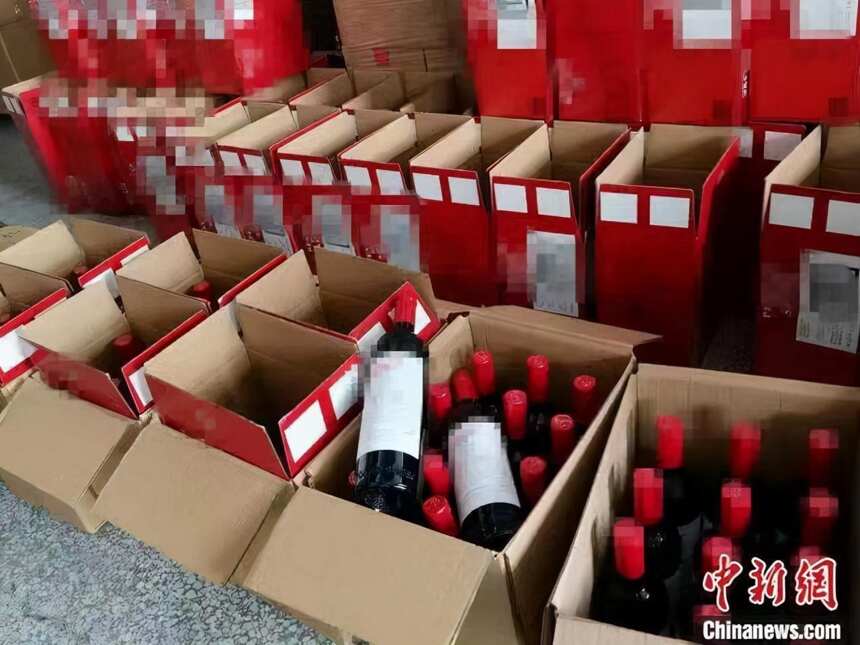 11万余瓶假酒在广西被查获！涉及奔富、拉菲、波尔多等品牌