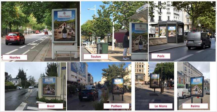 在中法两国同时投放户外广告，罗纳王品牌投入再升级