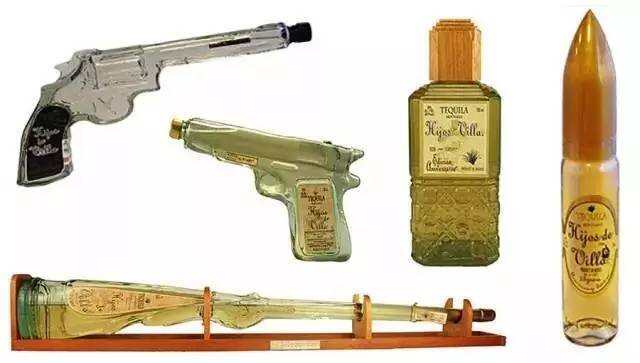 用突击步枪AK-47来装酒，这酒瓶设计得一个比一个有杀伤力！