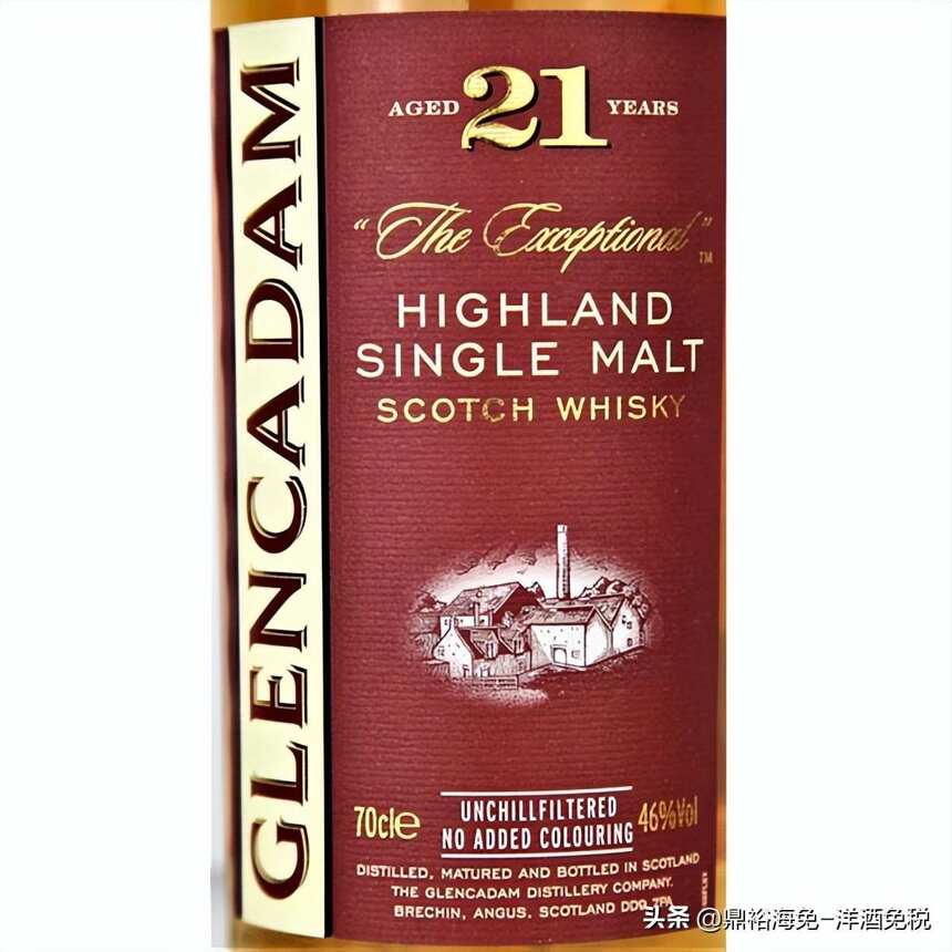 遵循传统的威士忌-格兰卡登21年单一麦芽苏格兰威士忌