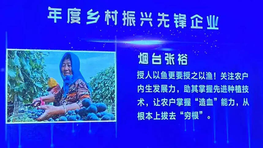 张裕荣获“2021责任中国”年度乡村振兴先锋企业