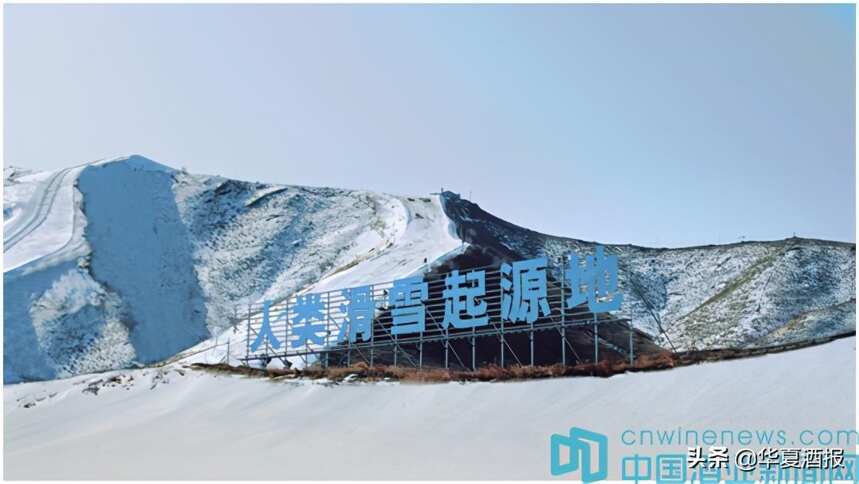 滑雪作画助力北京冬奥，青岛啤酒携手冬奥会冠军杨扬滑出巨型“雪地宣言”