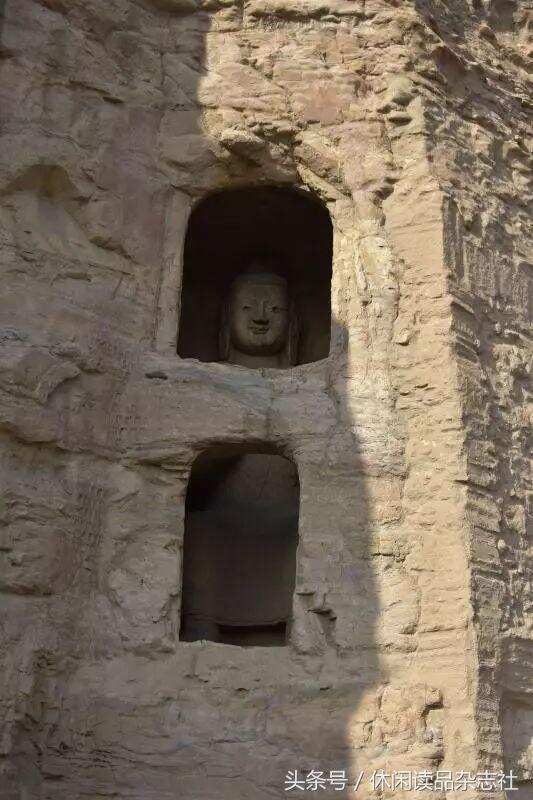 山西云冈石窟，没见过的石窟大佛像