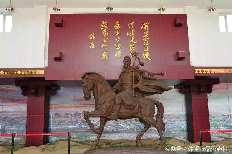 疏勒县的张骞纪念馆，和陕西城固县的张骞纪念馆形成呼应