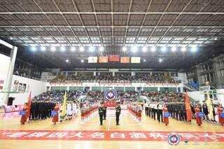 庆中华人民共和国成立70周年 第五届“老牌四大名白酒杯”男篮邀请赛在泸州开幕