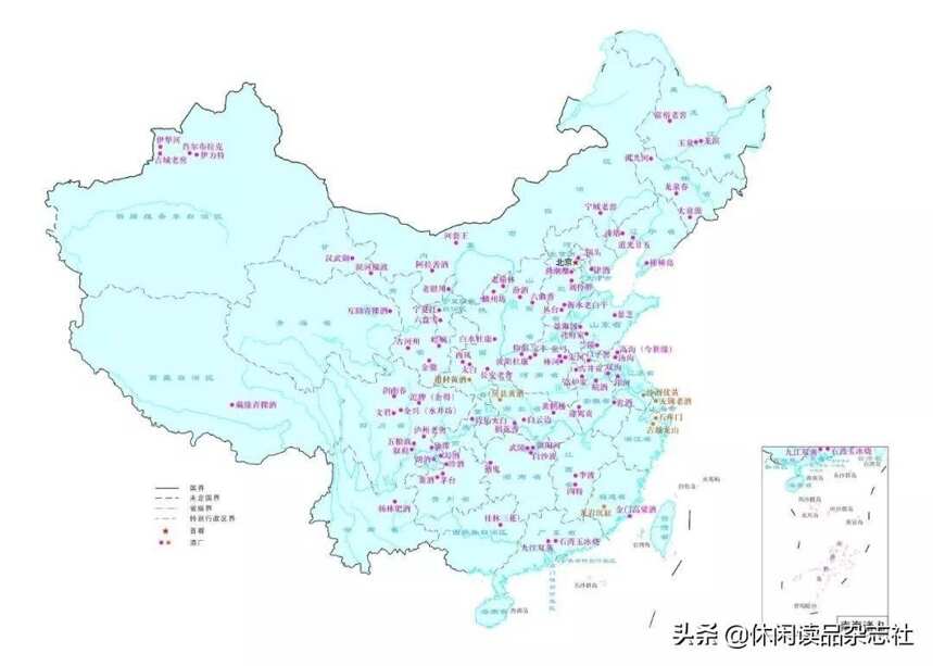 李寻谈酒：隐藏中国白酒秘密的5张地图