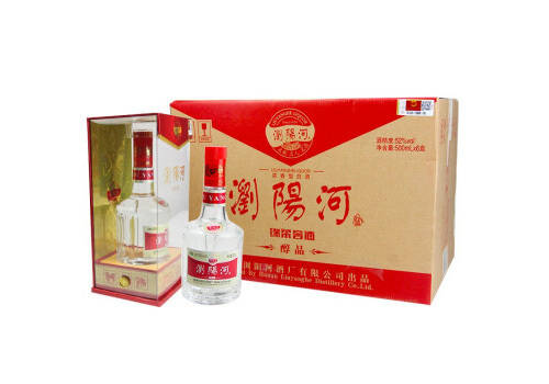 52度浏阳河绵柔窖酒系列醇品白酒500mlx2瓶礼盒装市场价多少钱？