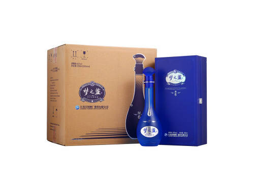45度洋河蓝色经典梦之蓝M6白酒500mlx6瓶整箱价格？