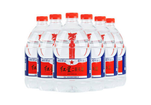 60度北京红星二锅头酒清香风格2Lx6桶整箱价格？