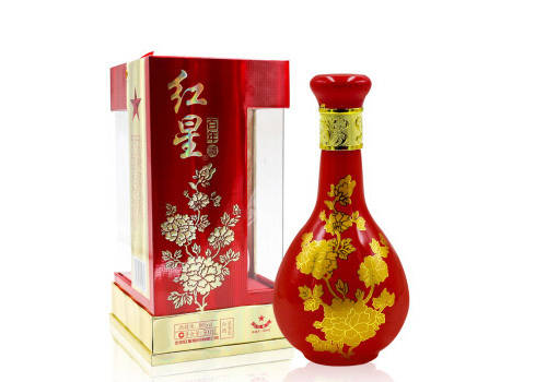38度北京红星二锅头酒百年红花瓷酒500ml多少钱一瓶？