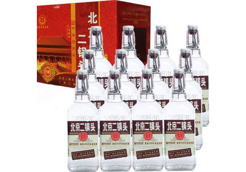 50度永丰牌北京二锅头出口型小方瓶棕标500mlx12瓶整箱价格？