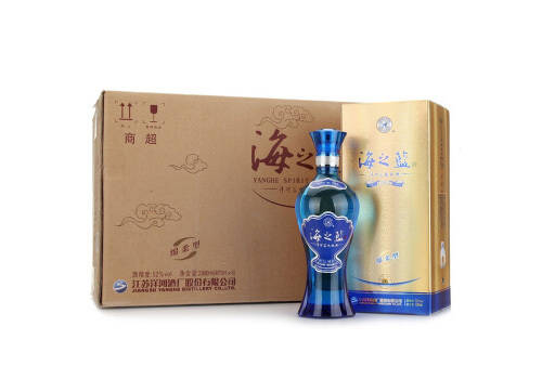 52度洋河蓝色经典海之蓝白酒480mlx6瓶整箱价格？
