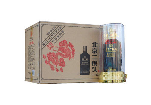 42度永丰牌北京二锅头G70黑色瓶透明园桶500mlx6瓶整箱价格？