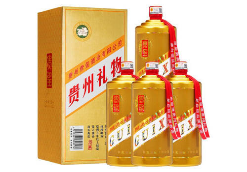 53度贵州茅台镇贵玺商务之星酱香型白酒1000mlx4瓶整箱价格？
