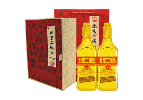 46度永丰牌北京二锅头酒出口小方瓶金瓶500mlx2瓶礼盒装价格多少钱？