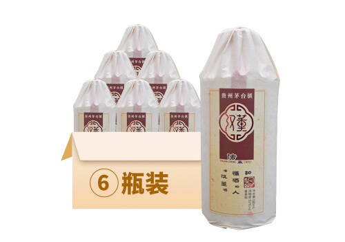 53度贵州茅台镇汉董传承酱香型白酒6瓶整箱价格？