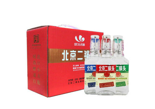 42度永丰牌北京二锅头酒出口小方瓶三色200mlx6瓶整箱价格？