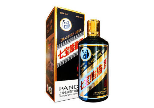 53度七宝熊猫猪年生肖酒500ml多少钱一瓶？