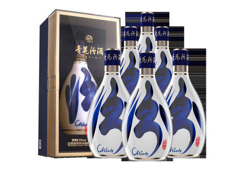 53度山西汾酒集团青花30复兴版清香型白酒500mlx6瓶整箱价格？