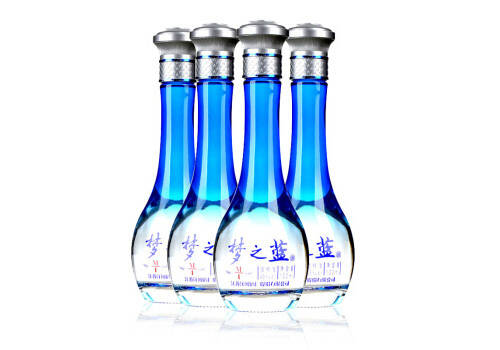 45度洋河蓝色经典梦之蓝M1Mini版光瓶小酒100mlx4瓶整箱价格？