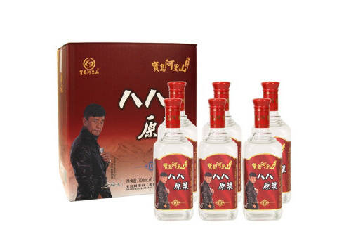 42度阿里山台湾高粱酒八八原浆红色装6瓶整箱价格？