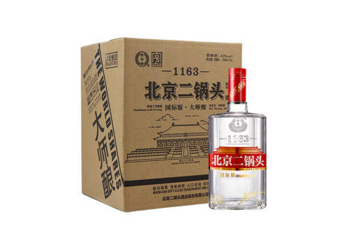 42度永丰牌北京二锅头出口型小方瓶国际版大师酿白瓶500mlx6瓶整箱价格？
