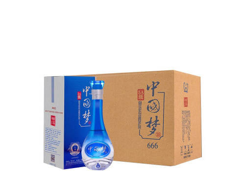 52度八瀚洋河镇5A级中国梦酒6瓶整箱市场价多少钱？
