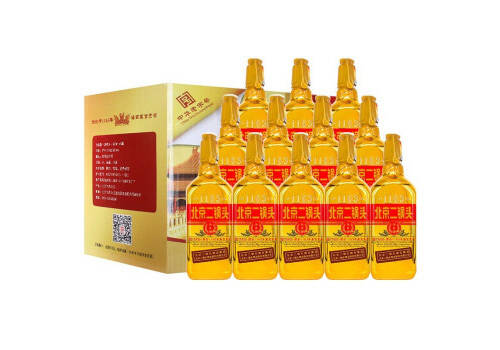 46度永丰牌北京二锅头金瓶出口型小方瓶500mlx12瓶整箱价格？