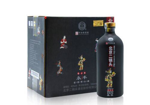 42度永丰牌北京二锅头酒皮影戏黑瓶500mlx6瓶整箱价格？