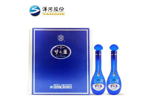 52度洋河梦之蓝M6小酒纪念版65mlx2瓶礼盒装价格多少钱？