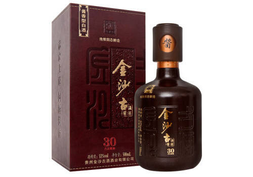53度贵州金沙古酒30酱香型白酒500ml多少钱一瓶？