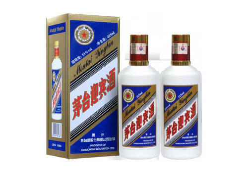 53度贵州茅台蓝标蓝迎宾2018年酱香型白酒425ml多少钱一瓶？