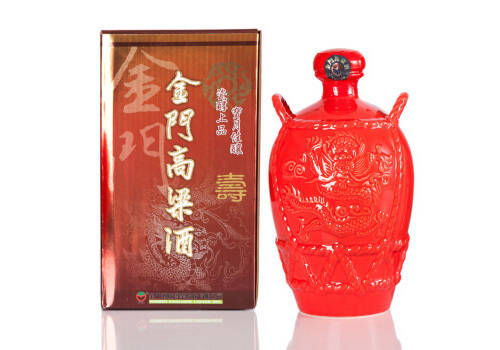 58度台湾金门高粱酒红坛大高粱长寿酒瓷瓶1L多少钱一瓶？