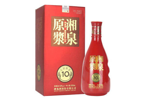 52度酒鬼酒湘泉原浆10馥郁香型白酒500ml多少钱一瓶？