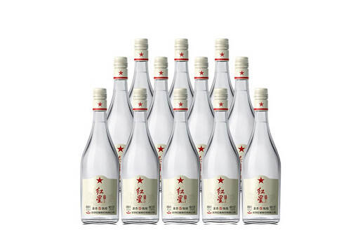 42度北京红星百年酒兼香陈酿5白酒12瓶整箱价格？