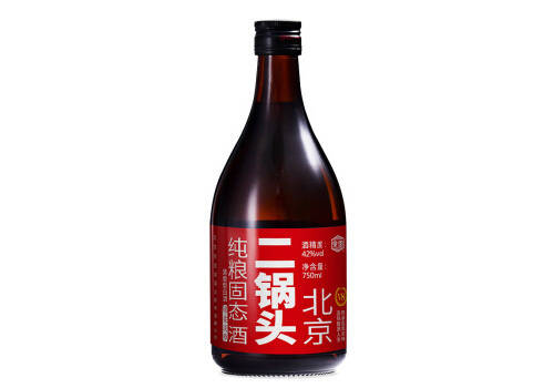 42度京宫北京二锅头纯粮固态酒750ml多少钱一瓶？