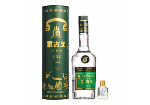 38度蒙古王浓香型白酒绿桶500ml多少钱一瓶？