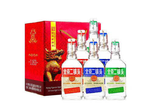 42度北京永丰牌北京二锅头出口小方瓶清香型白酒200mlx6瓶整箱价格？
