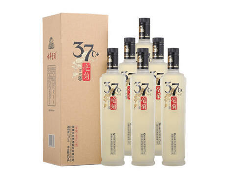 37度古井贡酒（+）亳菊白酒6瓶整箱市场价多少钱？