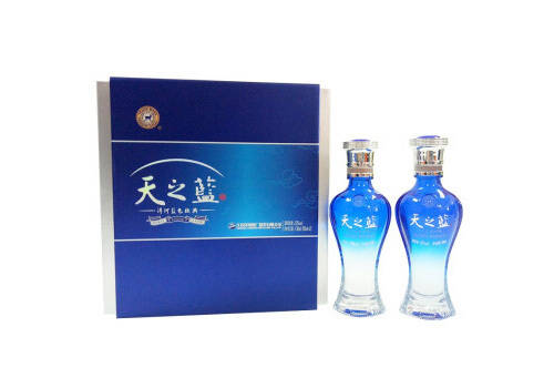 52度洋河天之蓝纪念版迷你版小酒65mlx2瓶礼盒装价格多少钱？