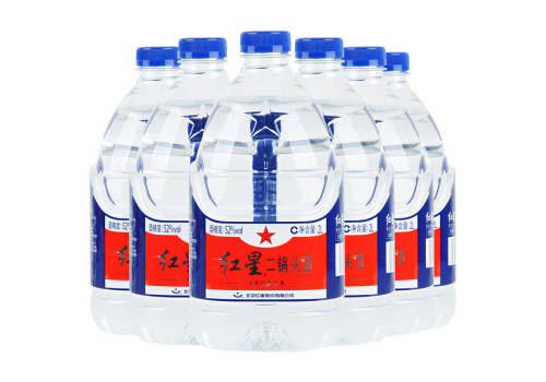 52度北京红星二锅头酒清香风格2Lx6桶整箱价格？