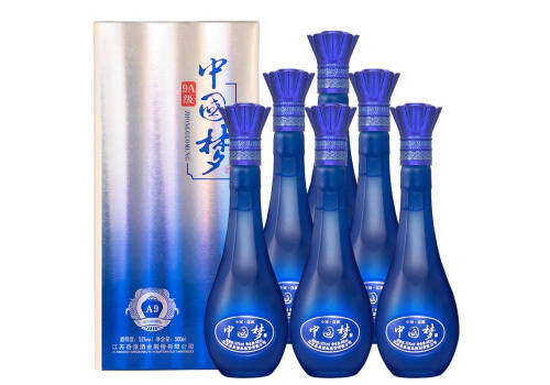 52度八瀚洋河镇中国梦酒9A级480ml6瓶整箱市场价多少钱？