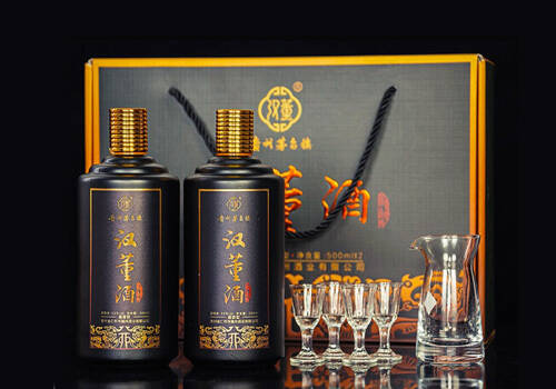 53度贵州茅台镇汉董酒6年坤沙陈酿酒2瓶礼盒装市场价多少钱？